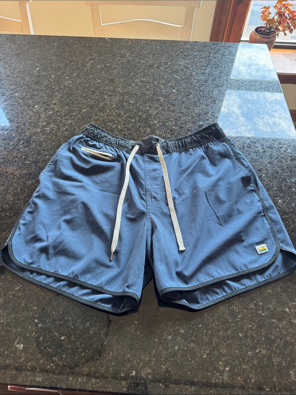 Vuori - Blue - Athletic Drawstring Shorts